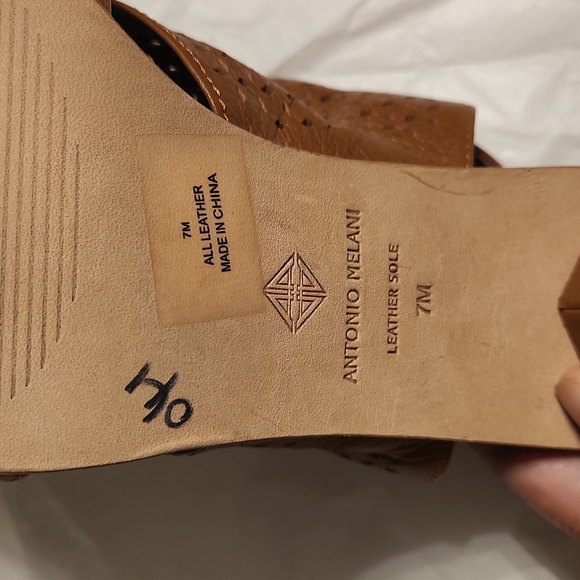 ANTONIO MELANI SHOES, NEW NO TAGE SIZE 7 - Picture 7 of 12